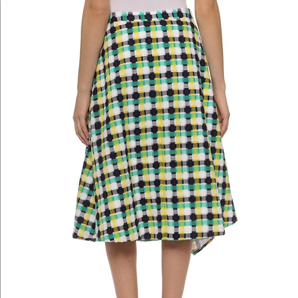 Creatures of the Wind Scarlet checkered midi skirt - Picture 14 of 17
